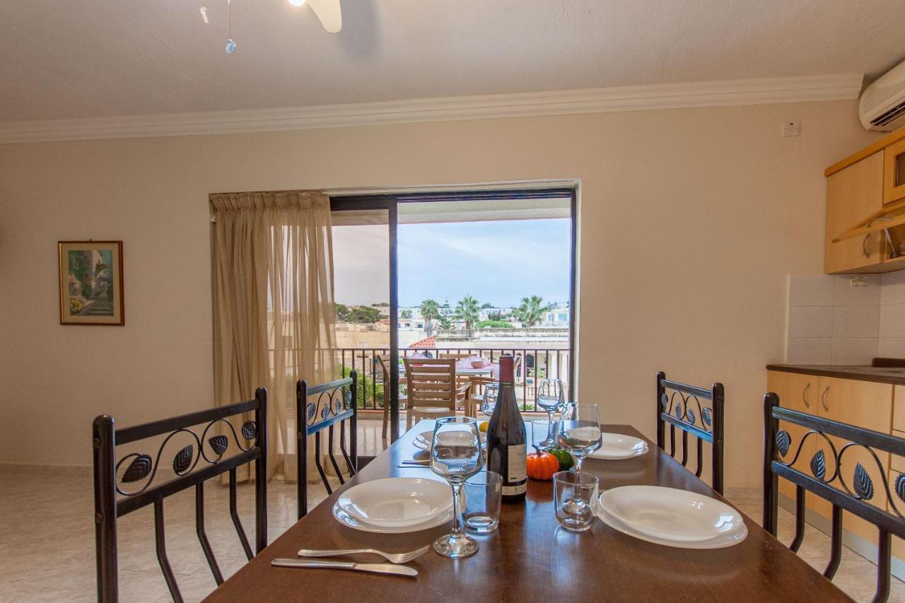 Pool And Sea Merill Apartments - Happy Rentals Mellieħa Eksteriør bilde