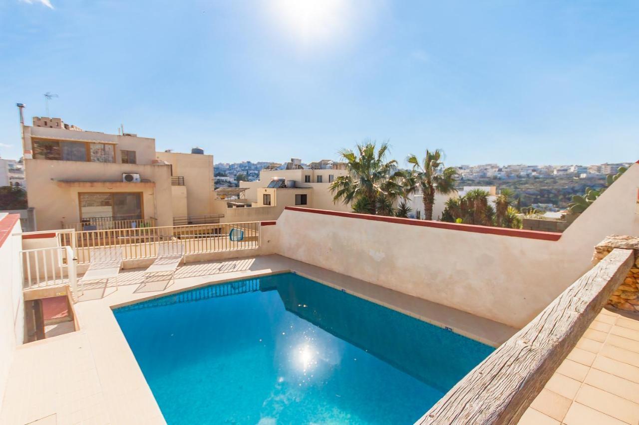 Pool And Sea Merill Apartments - Happy Rentals Mellieħa Eksteriør bilde