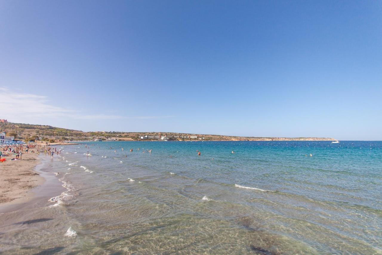 Pool And Sea Merill Apartments - Happy Rentals Mellieħa Eksteriør bilde